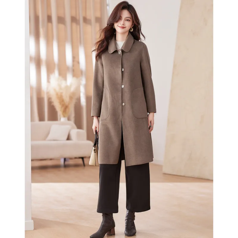 Like The Age Of Water Coat Women's Green-2