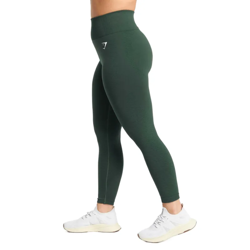 GYMSHARK Yoga Pants Women's Green-2
