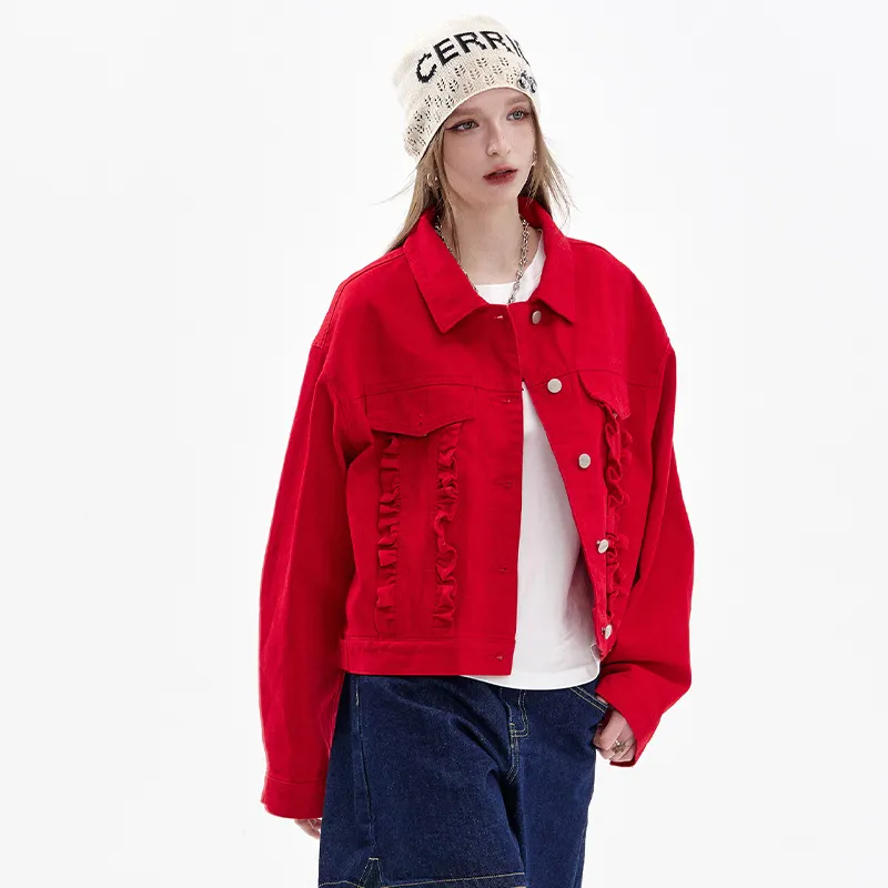 ELF SACK Denim Jackets Women's-9