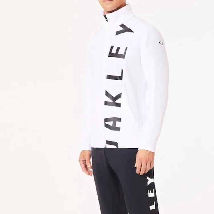 Oakley Enhance Tech Jersey Jackets Coats Men's White-5