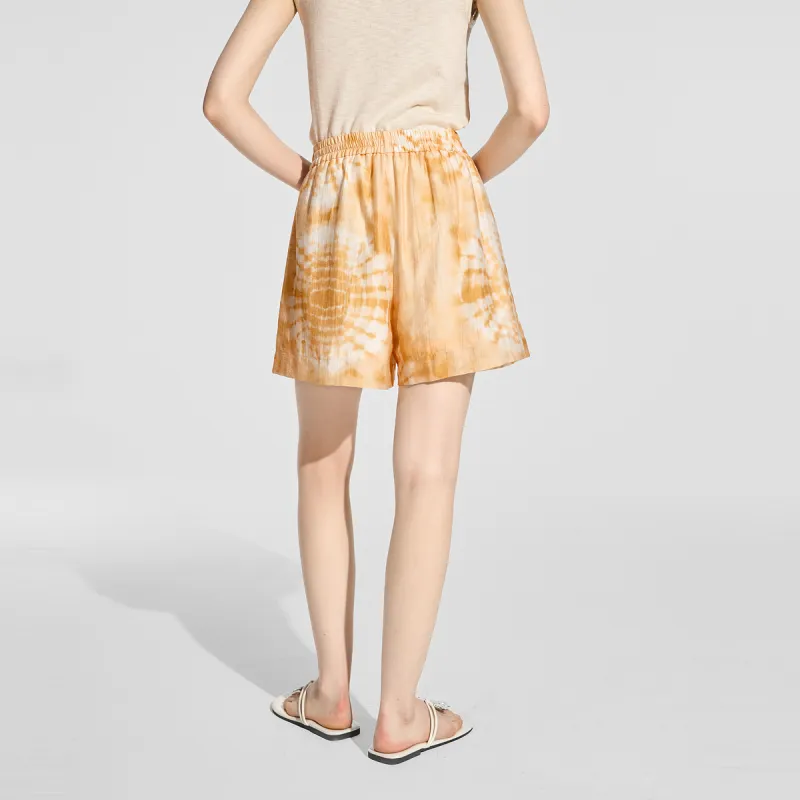 Bethine Casual Shorts Women's Sea Mist Yellow-7