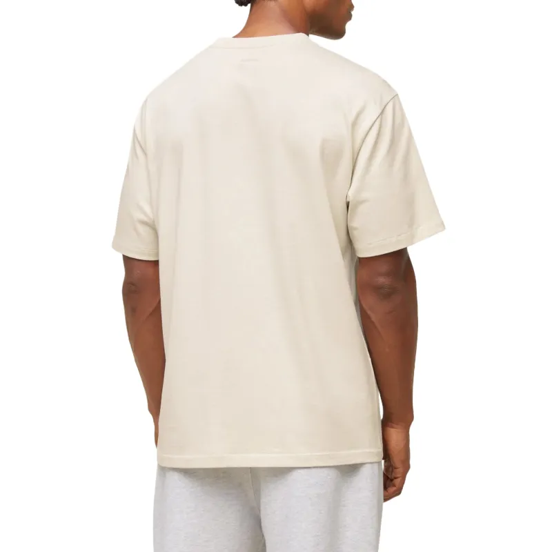 GYMSHARK Everywear Relaxed T Shirt T Shirt Men's Oat White-1