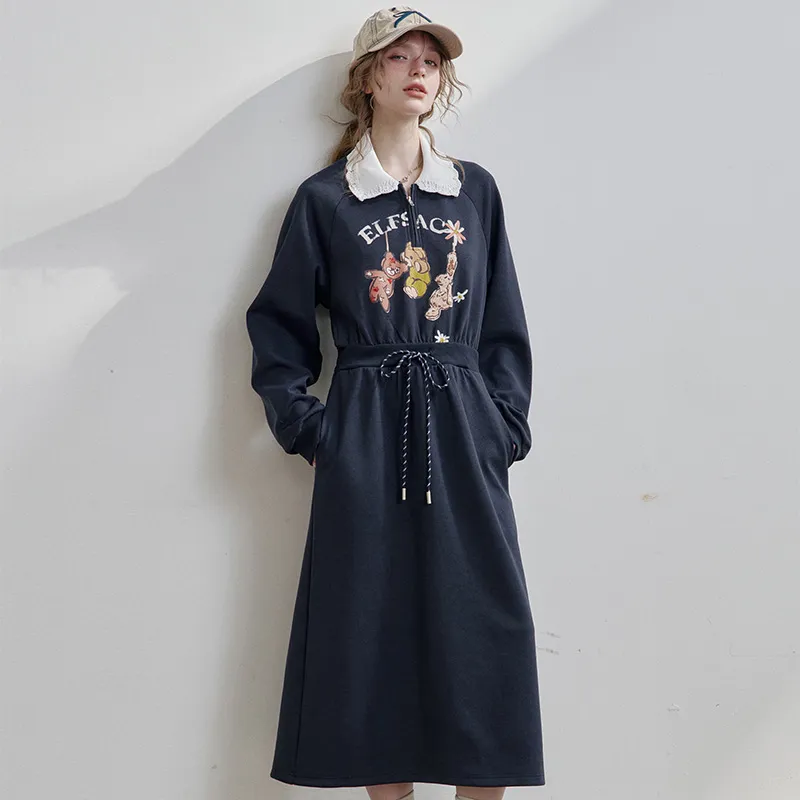 ELF SACK Long Sleeved Dress Women's-10