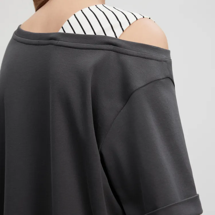 ELLE Short Sleeved Dress Women's-5
