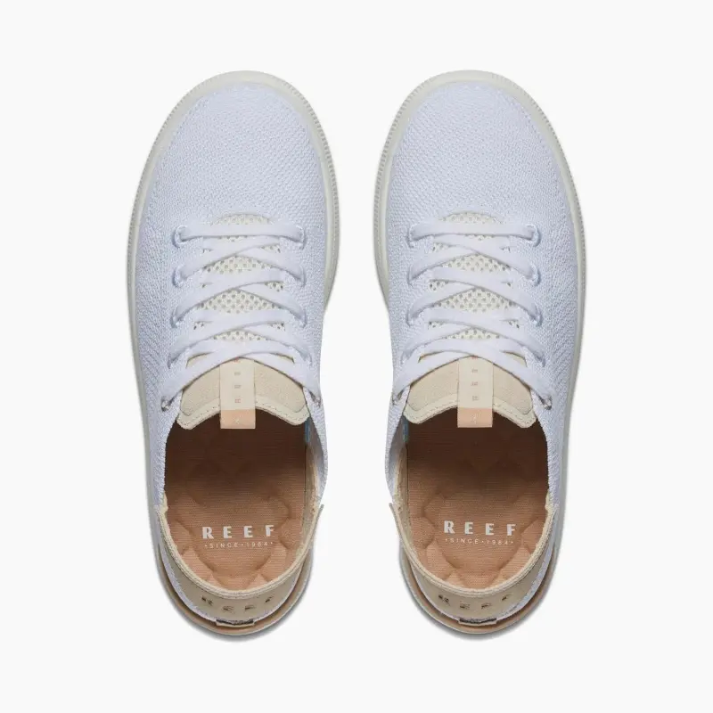 REEF Low-Top Casual Shoes Women's White-3