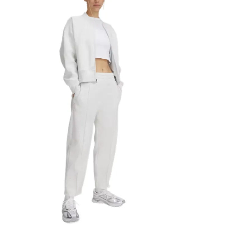 Under Armour Rival Fleece Women's Ankle Pants Casual Pants Women's Gray-2