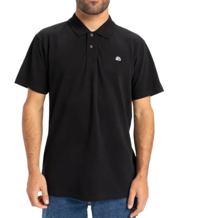 Quiksilver DNA Polo Shirt Men's Black-2