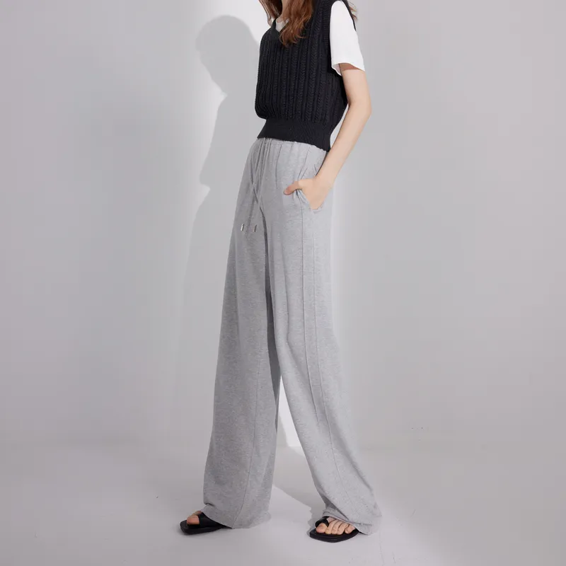 3COLOUR Casual Pants Women's Heather Gray-4