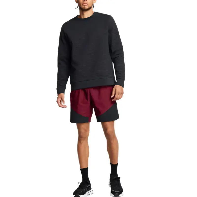 Under Armour Vanish Elite Casual Shorts Men's Red Top Bishop Black-4