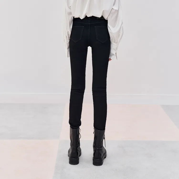 MO&CO Jeans Women's Denim Black-3