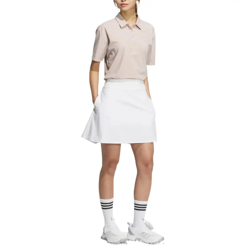Adidas Adizero Casual Short Skirts Women's White-3
