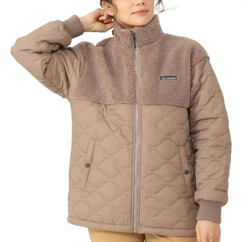 Columbia ESCAPE Puffer Jacket Women's Gray Brown-2