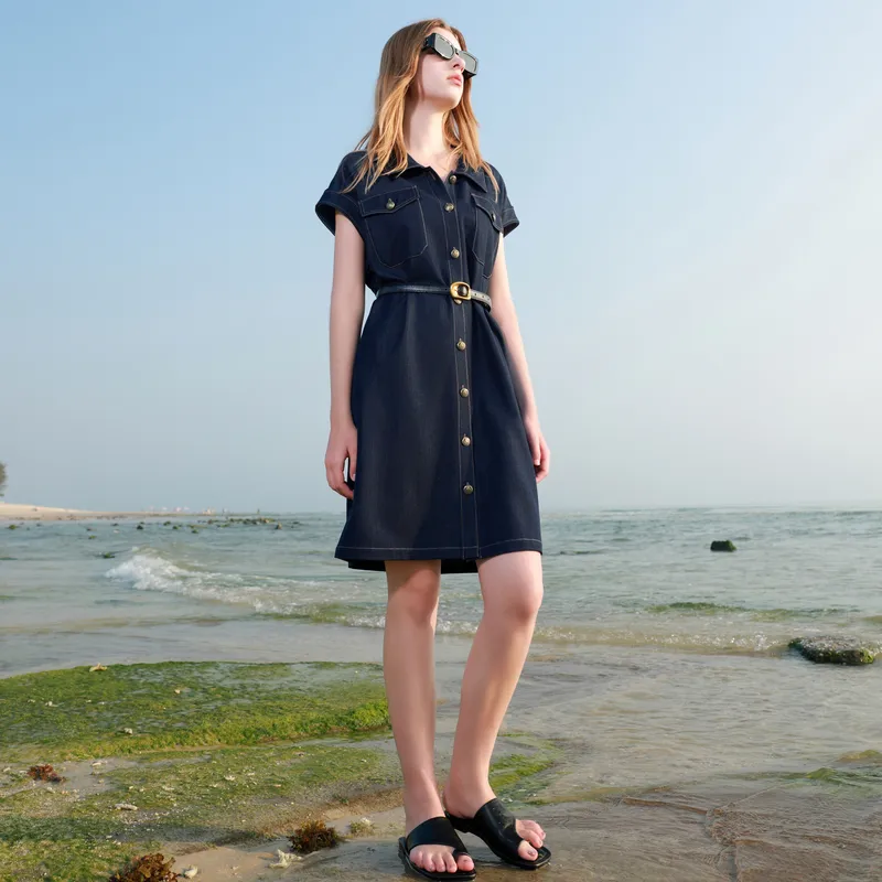 3COLOUR Short Sleeved Dress Women's-6