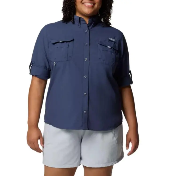 Columbia PFG Bahama 2 Shirt Women's Night Blue-3