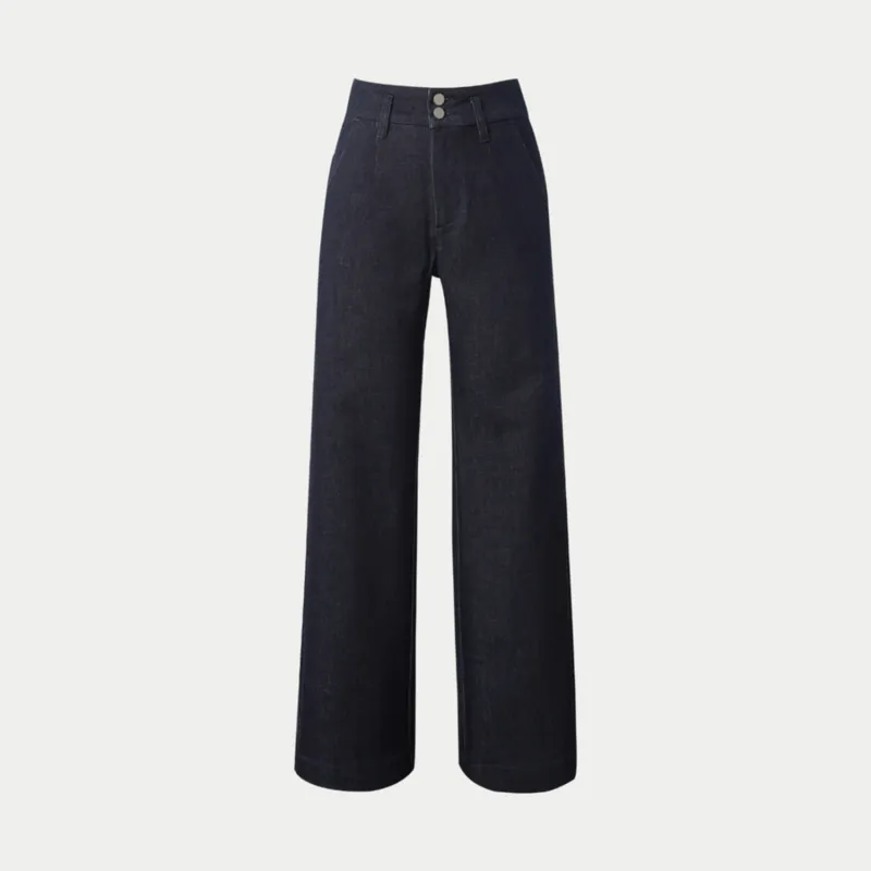HLA Jeans Women's Denim Blue Transition Color Dark A5-4