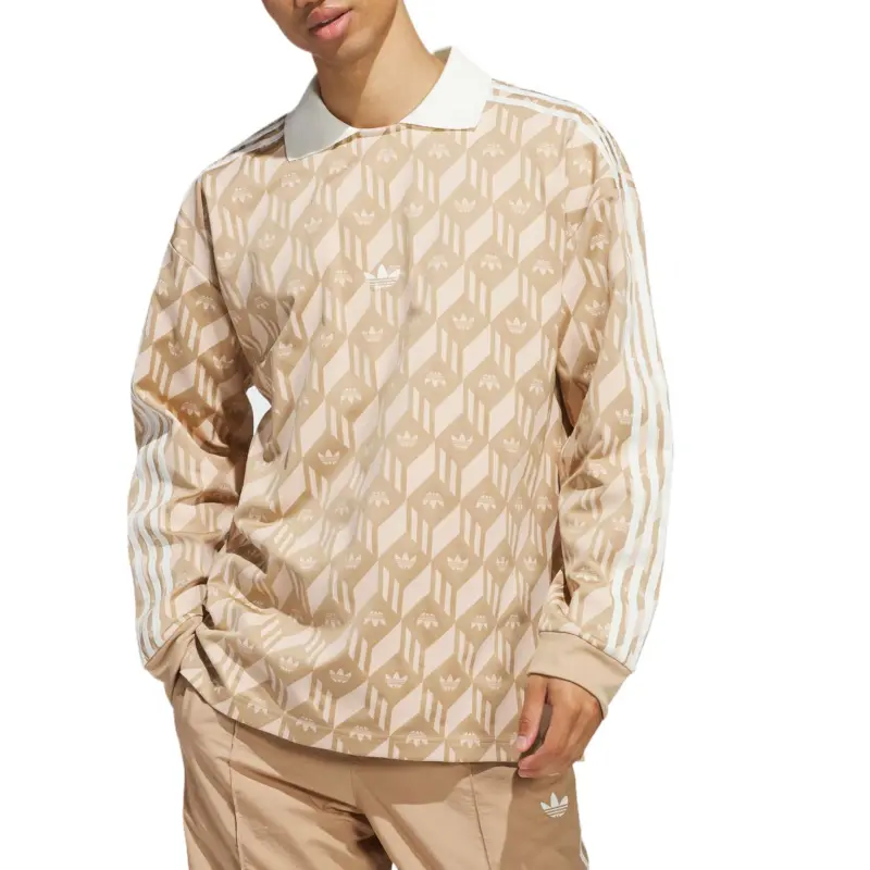 Adidas Originals Polo Shirt Unisex Warm Sand-1