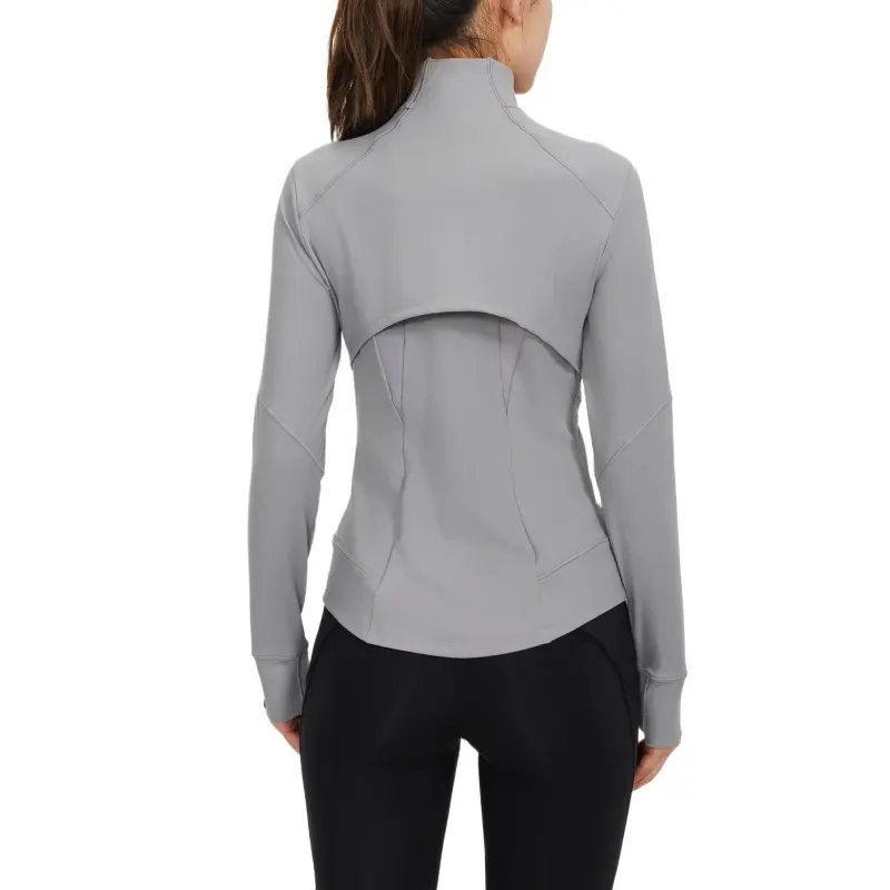 DECATHLON DOMYOS Jacket Women's Light Gray-1
