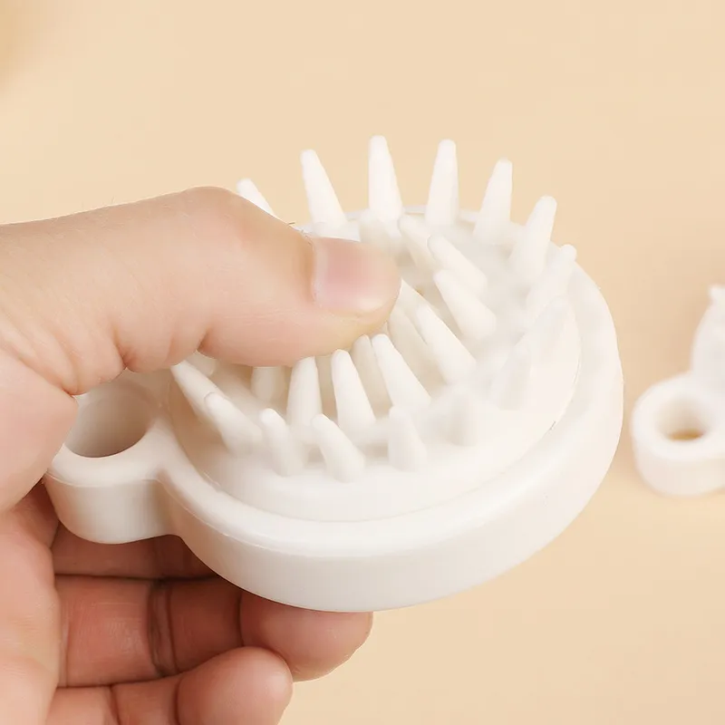 Love Of Wormwood Soft Silicone Teeth Shampoo Brush Comfortable-2