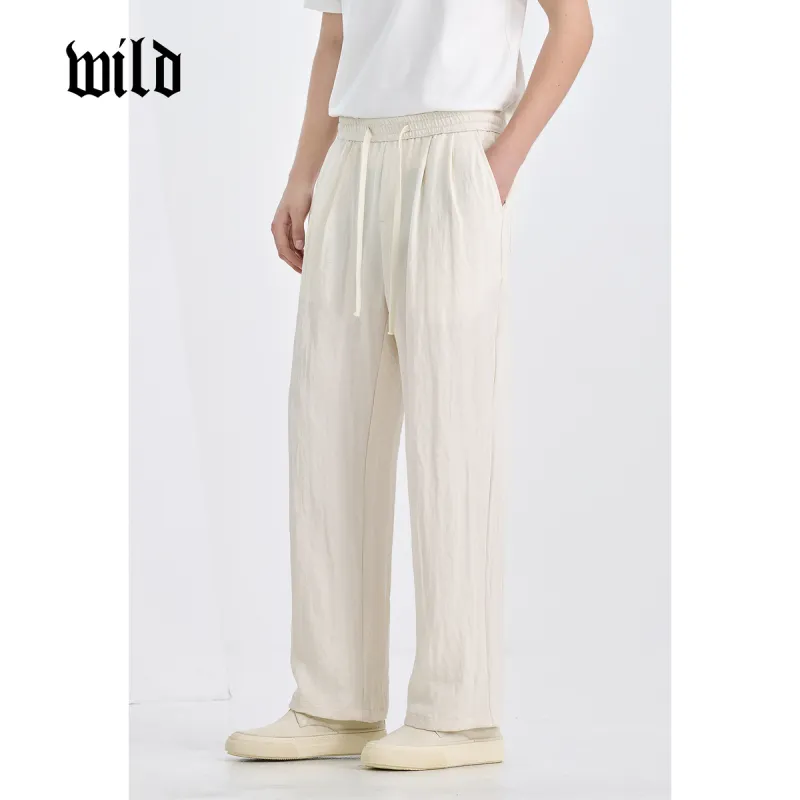 WILD LEADER Casual Pants Men-4