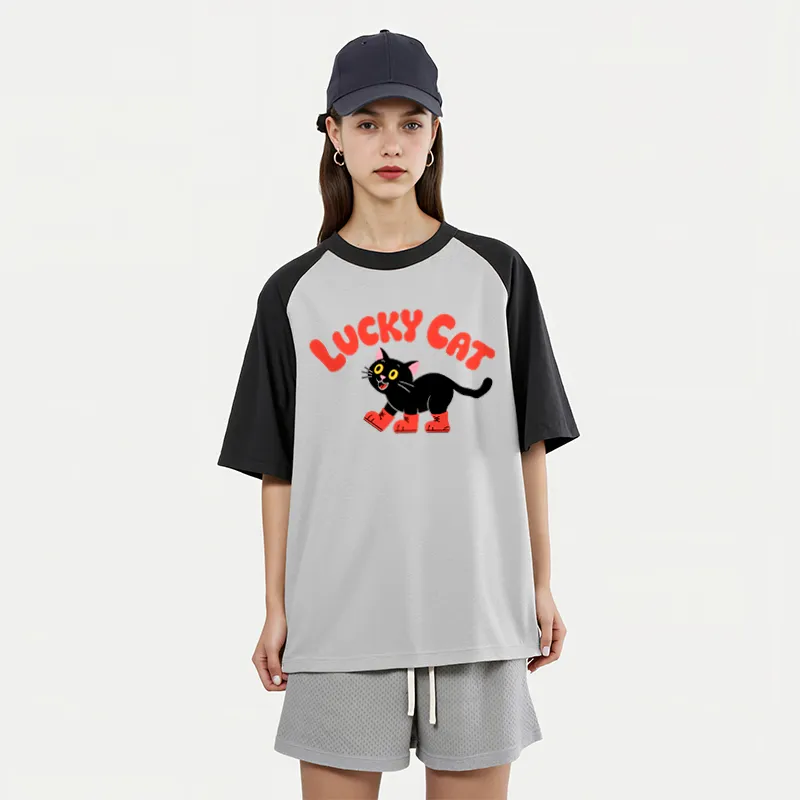 FAIRWHALE Raglan Sleeve T Shirt Women's-2