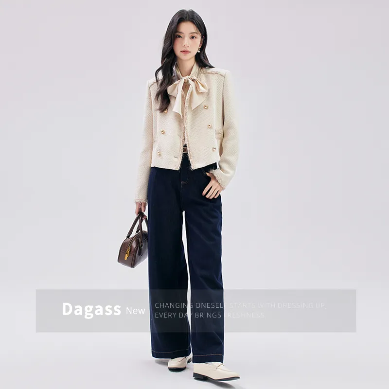 Dajia Poetry Cropped Coat Women's-3