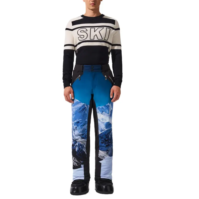 PERFECT MOMENT Ski Pants Men's Blue-3