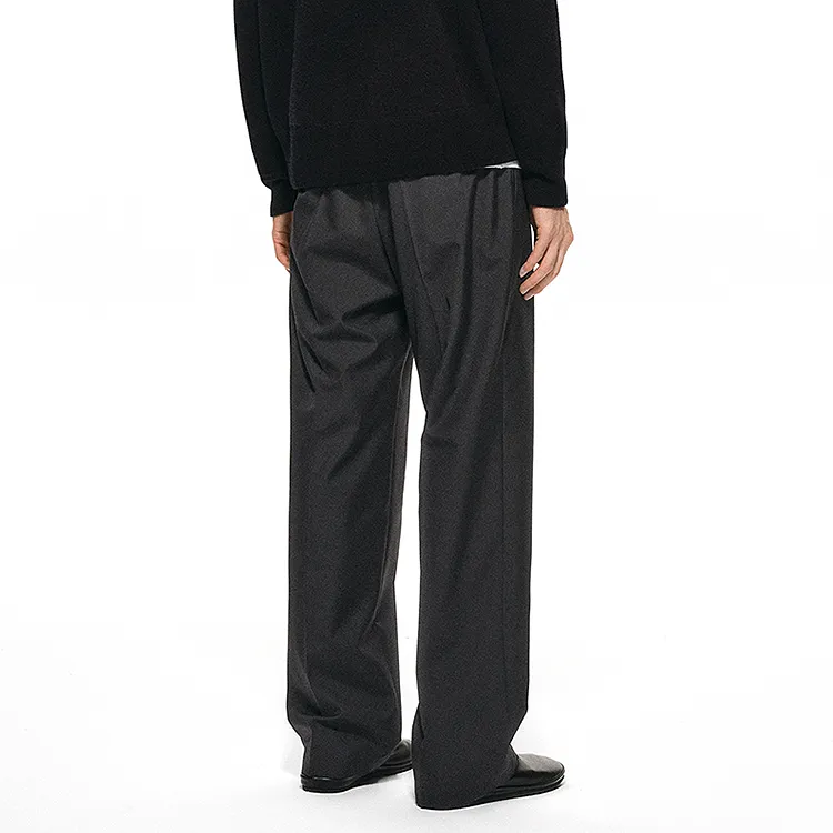 CROQUIS Casual Pants Men's Jet Black-3