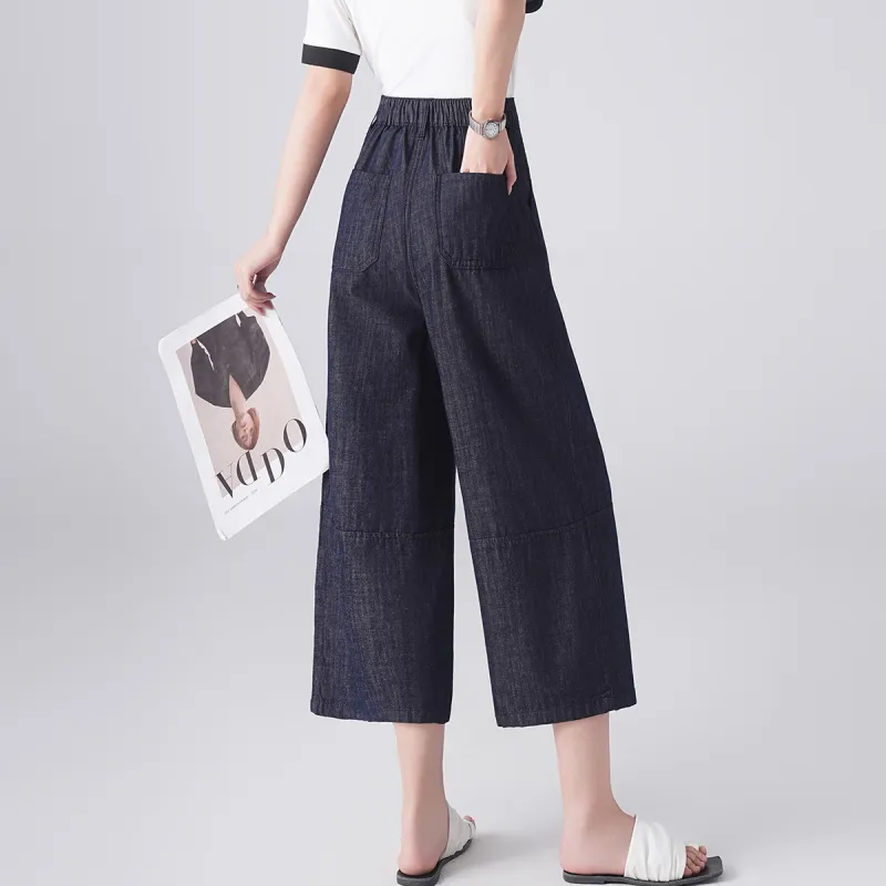 TERRE BLEUE Jeans Women's Dark Blue-3