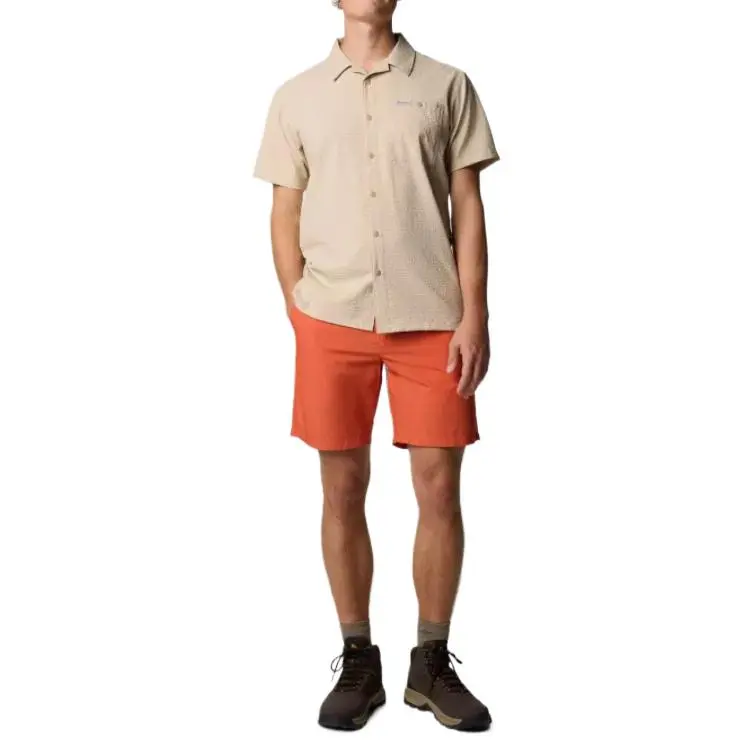 Columbia Washed Out Casual Shorts Men's Orange-3