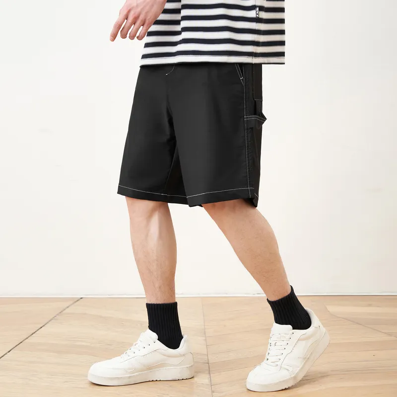 Gxg Jeans Casual Shorts Men's Black-3