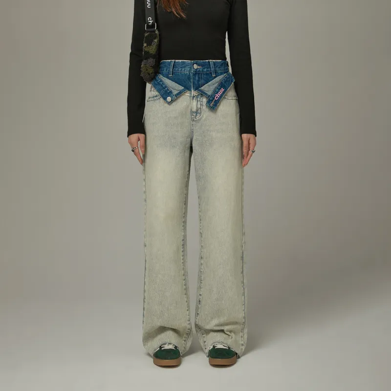 CHUU Jeans Women's Light Denim Blue-2