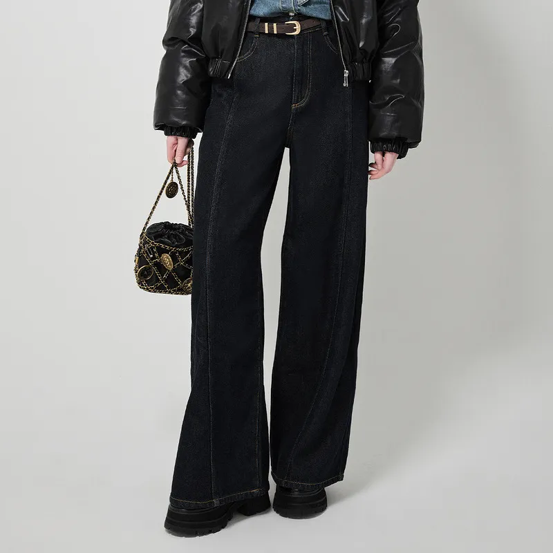 D'zzit Jeans Women's Dark Blue-2