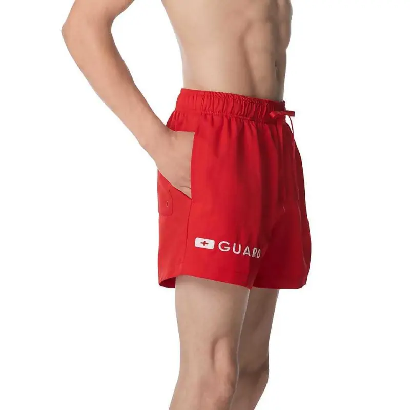 Speedo Guard 14' Volley Swim Trunks Navy Swimming Shorts Men's-7