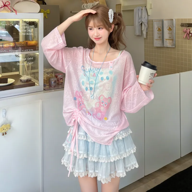 SNBL Two Piece Skirt Sets Women's-8