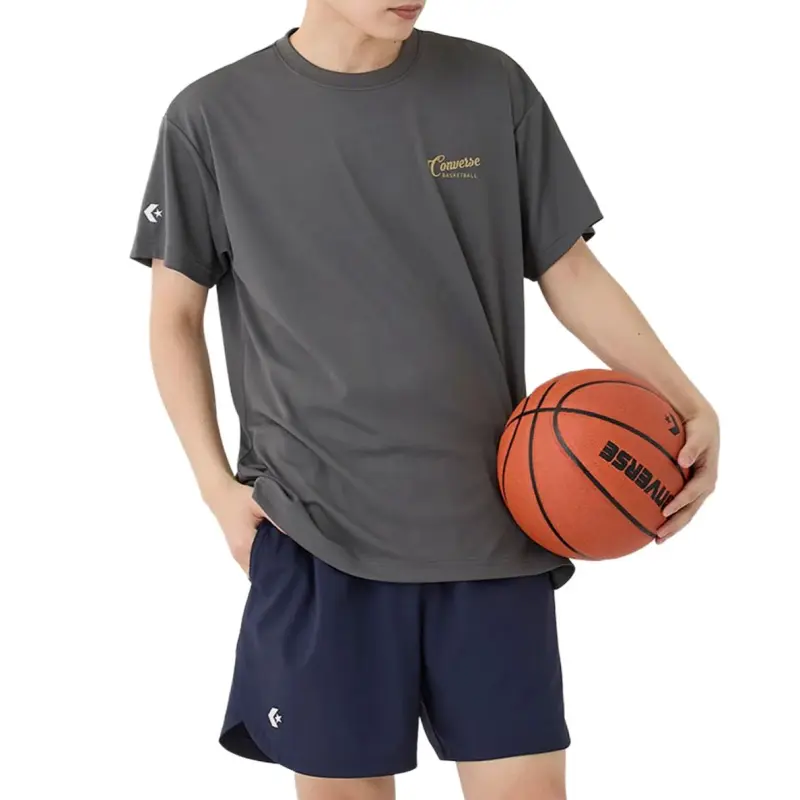Converse T Shirts Unisex Gray-2