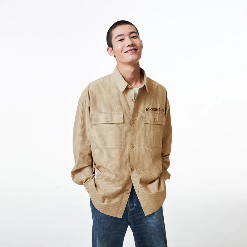 JACK JONES· Loose Fit Shirt Coat Men's-10