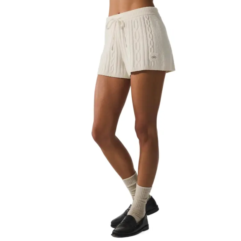 Alo Yoga Cable Knit Short Casual Shorts Women's-2