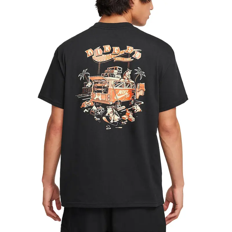 Nike SB T Shirts Men Black-1