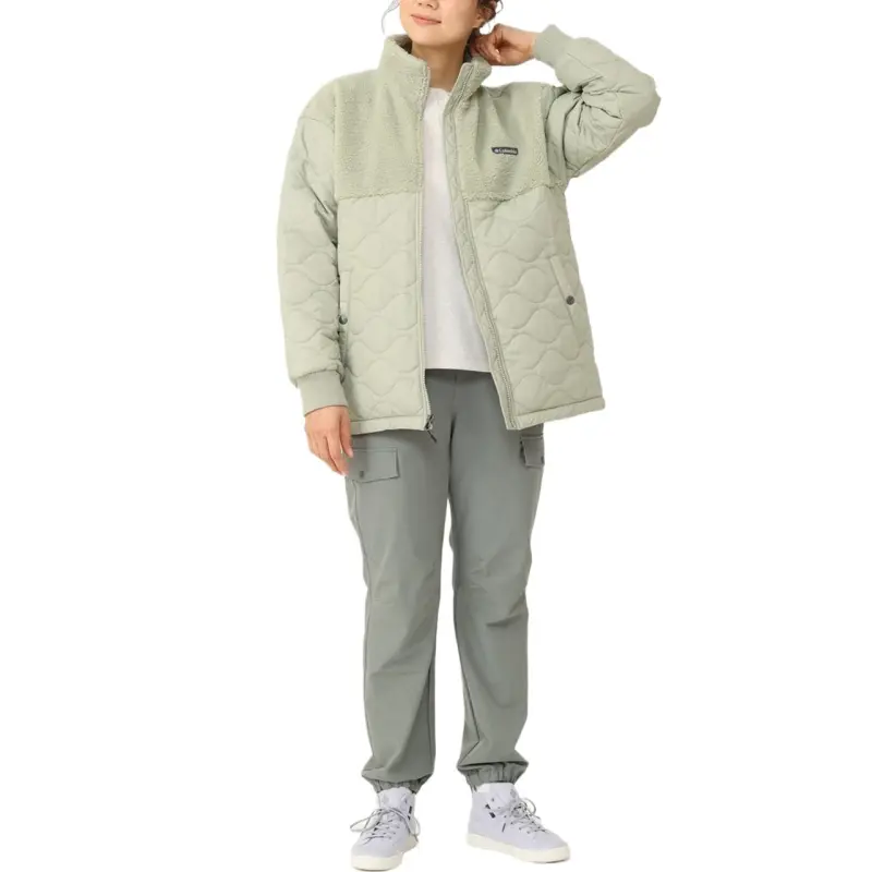 Columbia ESCAPE With W Crystal Bend™ Omni Heat Reflective Jacket Women's Green-5
