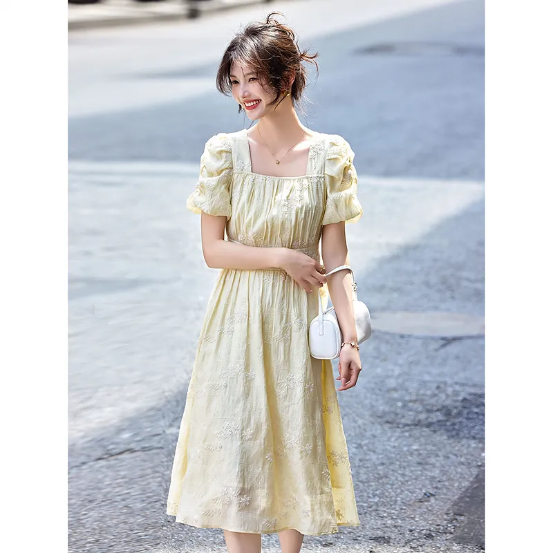 A Paradise For Awakening Short Sleeved Dress Women's-3