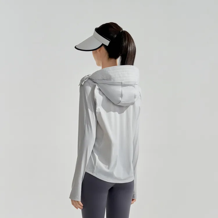 BOSIDENG Sun Series Sun Protection Clothing Women's Cool Moon Gray-2