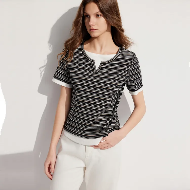 ELLE T Shirts Women's-3