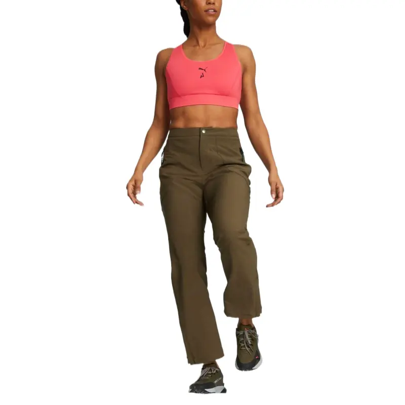 PUMA Casual Pants Women's Olive Green-2