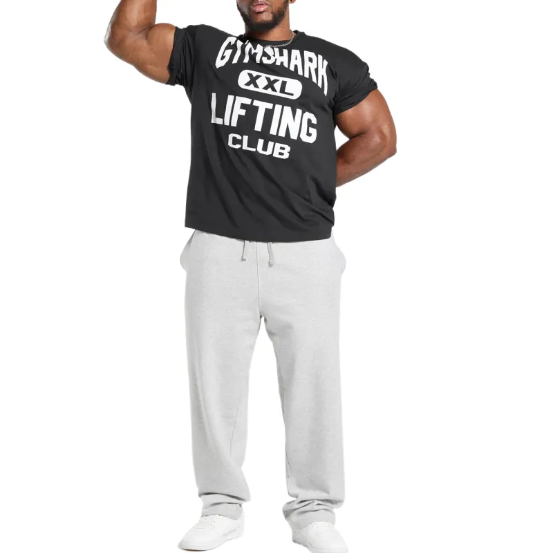 GYMSHARK XXL Graphic T Shirt Men's Black-3