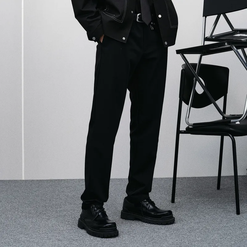 GXG Casual Pants Men Black-4