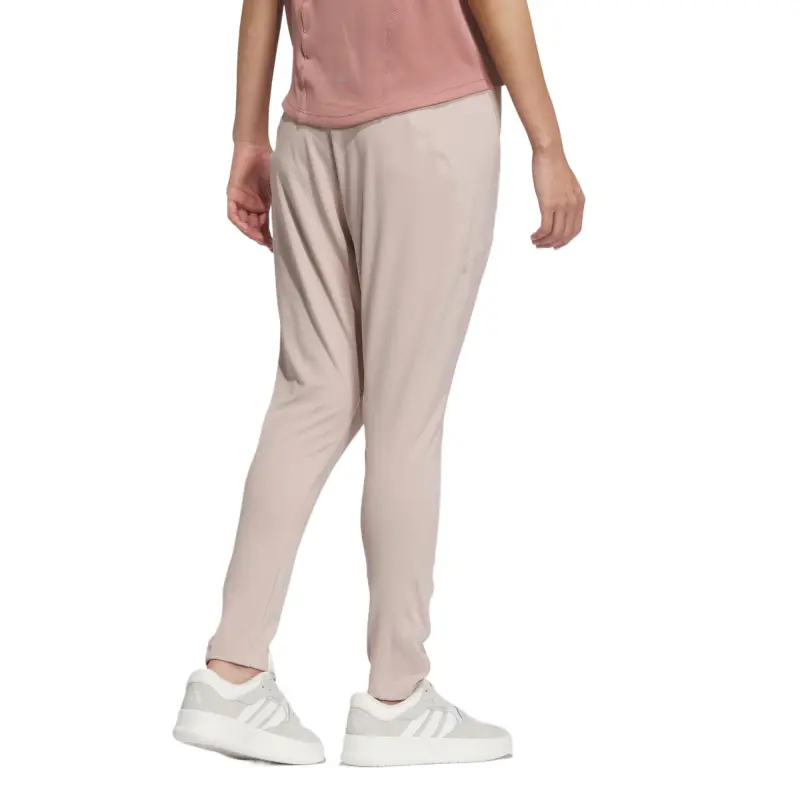 Adidas LUXFLOW Knitted Sweatpants Women's Pink-2