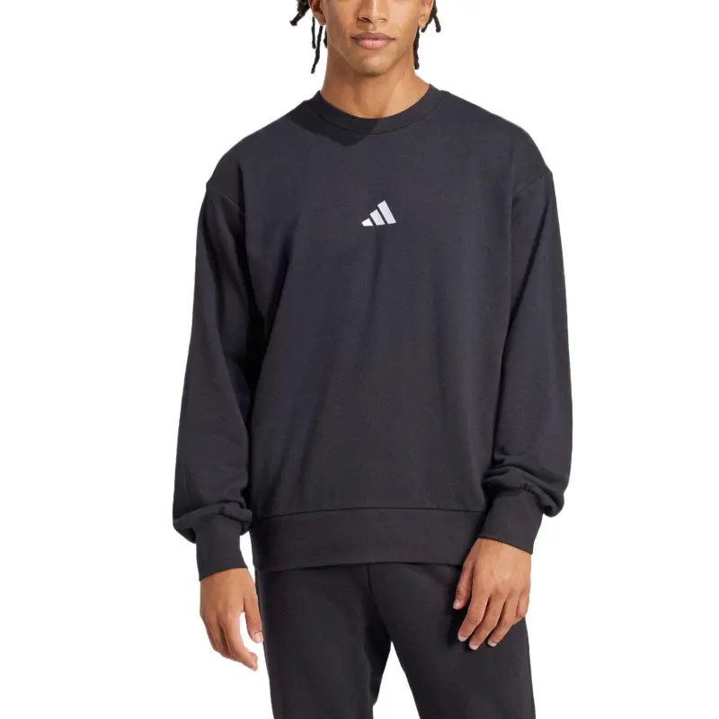 Adidas ESSENTIALSSport FEELCOZY Sweatshirt Men's Black-1