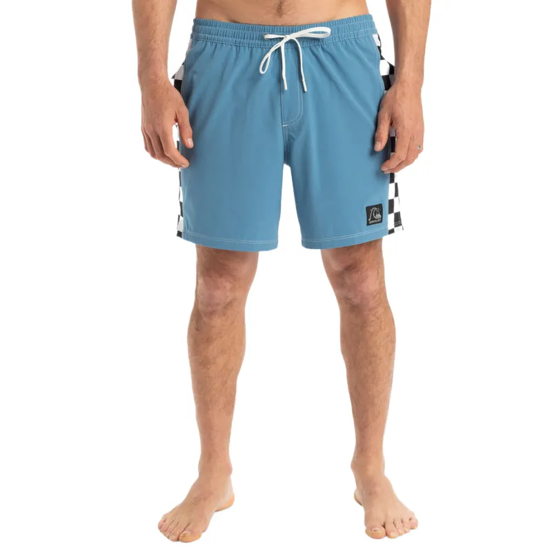 Quiksilver Original Arch Volley Beach Shorts Men's Crown Blue-3