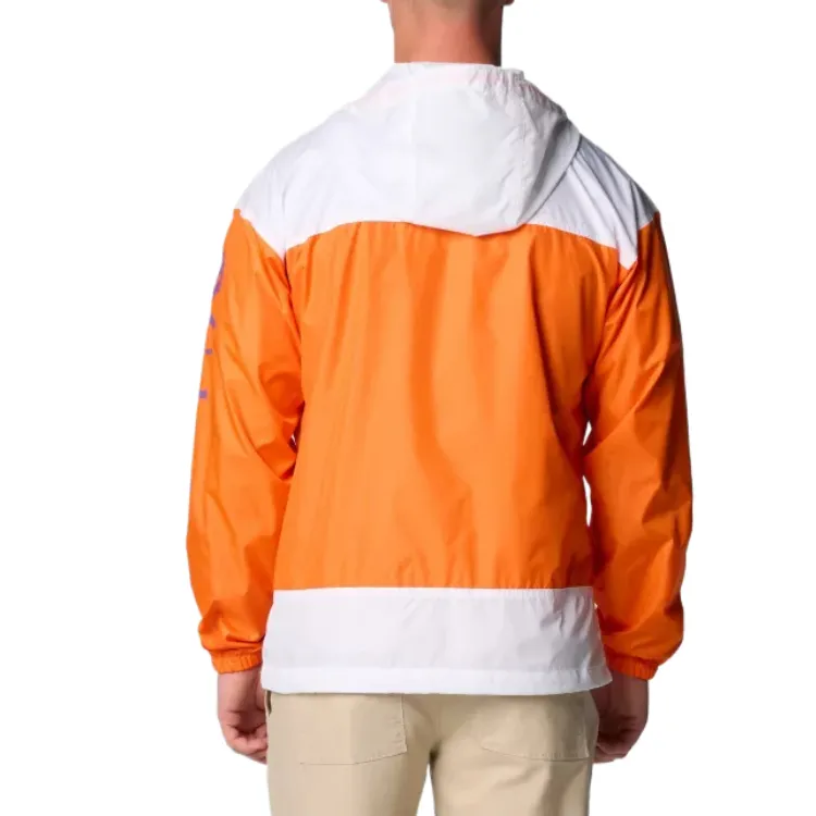 Columbia Flash Challenger Trench Coat Men's White Orange-2
