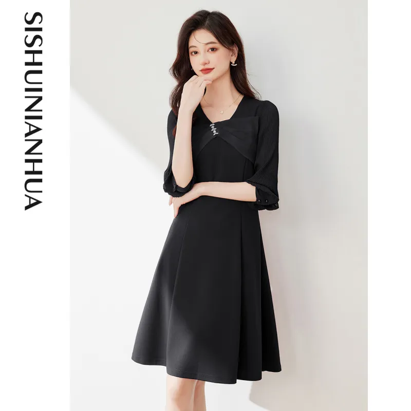 Like The Age Of Water Long Sleeved Dress Women's-2